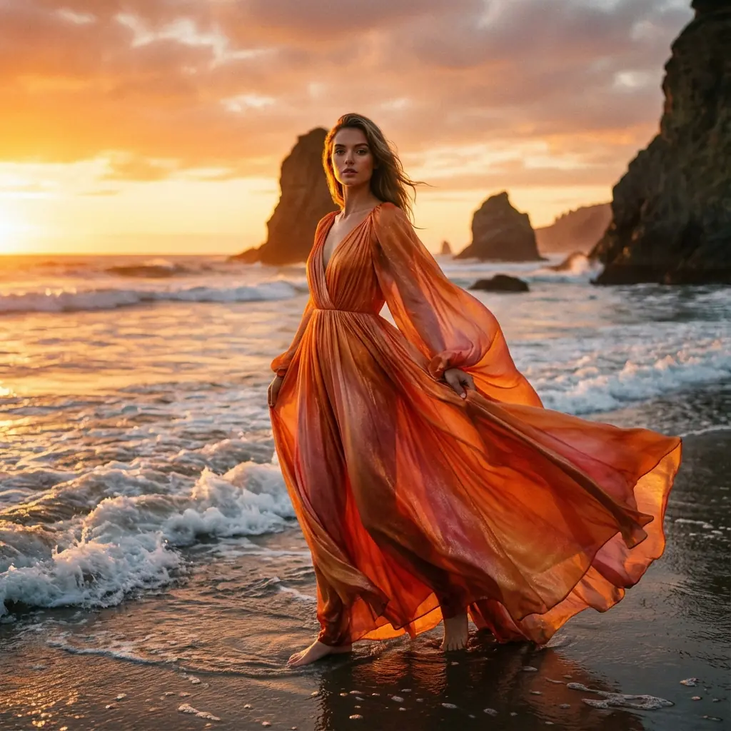 Vestido Sunset Maxi